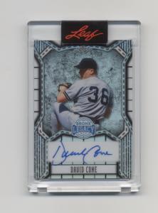 2025 Leaf Bronx Legacy David Cone Autograph 36/65