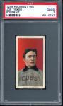 1909 T206 Joe Tinker Cubs Baseball Card
