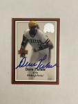 Dave Parker Autographed 2000 Fleer Pirates Card