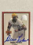 Dave Parker Autographed 2000 Fleer Pirates Card