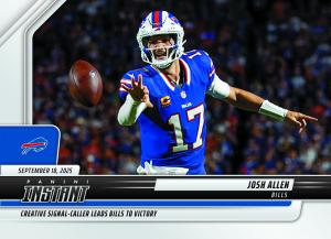 2025 Panini Instant NFL Josh Allen Card