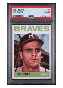 1964 Topps Joe Torre #70 PSA 6 Card