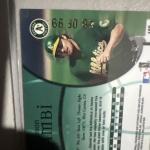 1999 Fleer Brilliants Jason Giambi Gold Parallel