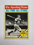 1976 Topps Lou Gehrig All-Star Card