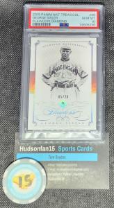 George Sisler 2015 Panini National Treasures PSA 10