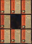 1961 Fleer Baseball Complete Card Set - 154 Cards