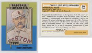 1980-84 SSPC Baseball Immortals Old Hoss Radbourn #24