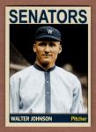 Walter Johnson '24 Senators Monarch Corona Card #25