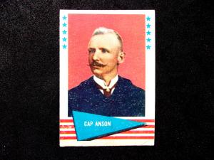 1961 Fleer Cap Anson #4 Sports Card