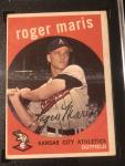 1959 Topps Roger Maris Card #202 SGC 2.5