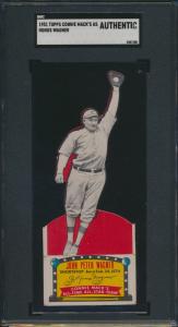 1951 Topps Connie Mack Honus Wagner Card