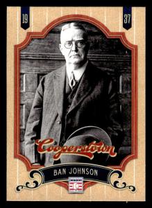 2012 Panini Cooperstown Ban Johnson Baseball Card