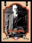 2012 Panini Cooperstown Ban Johnson Baseball Card