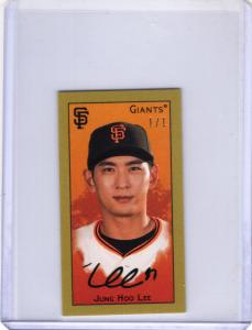 2025 Topps T205 Jung-Hoo Lee 1/1 Card