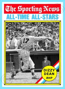 Dizzy Dean Art Card - St. Louis Cardinals