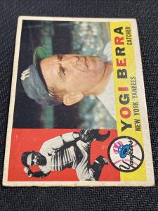 1960 Topps Yogi Berra Card #480 Yankees