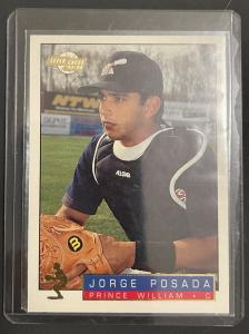 Jorge Posada 1996 Fleer Rookie Card #112