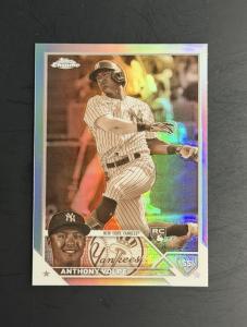 2023 Topps Chrome Anthony Volpe Sepia Refractor