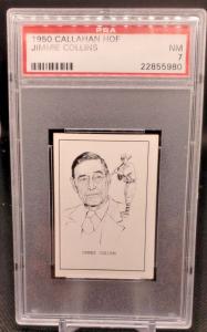 1950 Jimmie Collins Callahan Hall of Fame Card