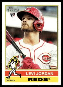 Levi Jordan 2025 Topps Heritage Rookie Card #88