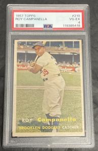 1957 Topps Roy Campanella #210 Baseball Card