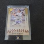 Brett Gardner Signed Yankees 2009 Sweet Spot Card