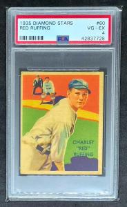 1935 Diamond Stars Red Ruffing #60 PSA 4
