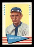 1961 Fleer #36 Clark Griffith Baseball Card
