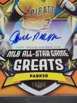 2025 Topps Dave Parker Autographed All-Star Card