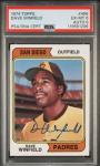 1974 Topps Dave Winfield Rookie Card, Signed