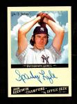 2009 Goodwin Champions Sparky Lyle Autographed Card