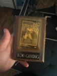1927 Lou Gehrig Baseball Card