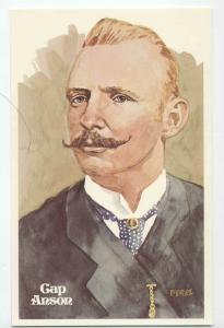 Cap Anson Perez Steele Postcard - Set Break