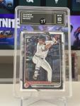 2024 Bowman Chrome Travis Bazzana GMA 10 Rookie Card