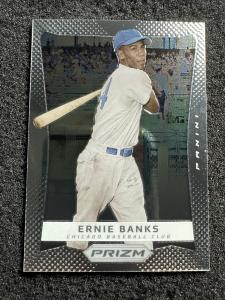 Ernie Banks 2012 Panini Prizm Baseball Card