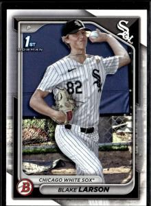 Blake Larson Chicago White Sox 2024 Bowman Draft Lot