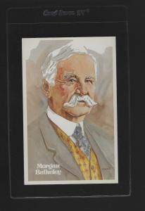 1980 Perez Steele Baseball Postcard Morgan Bulkeley