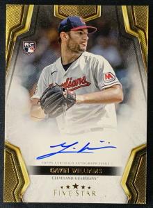 Gavin Williams 2024 Topps Five Star Auto RC