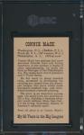 1951 Connie Mack Book Card SGC 6 EX-MT
