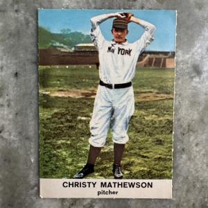 1961 Golden Press Christy Mathewson #24 Giants Card