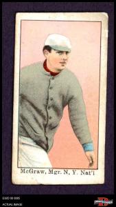 1909 E92 Dockman John McGraw Baseball Card