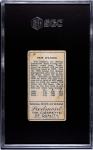 1911 Piedmont T205 Tris Speaker Baseball Card