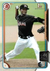 2015 Bowman Prospects Domingo German RC Card
