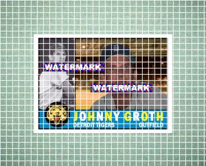 Johnny Groth 1960 Detroit Tigers Baseball Art Card