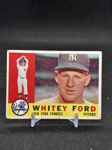 1960 Topps #35 Whitey Ford Yankees Card
