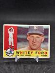 1960 Topps #35 Whitey Ford Yankees Card