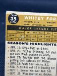 1960 Topps #35 Whitey Ford Yankees Card