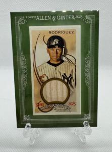 2023 Topps Allen & Ginter Mini Relic - A-Rod
