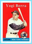 Yogi Berra 1958 Style Art Card - Yankees