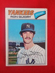 1977 Topps Ron Guidry Baseball Card #656